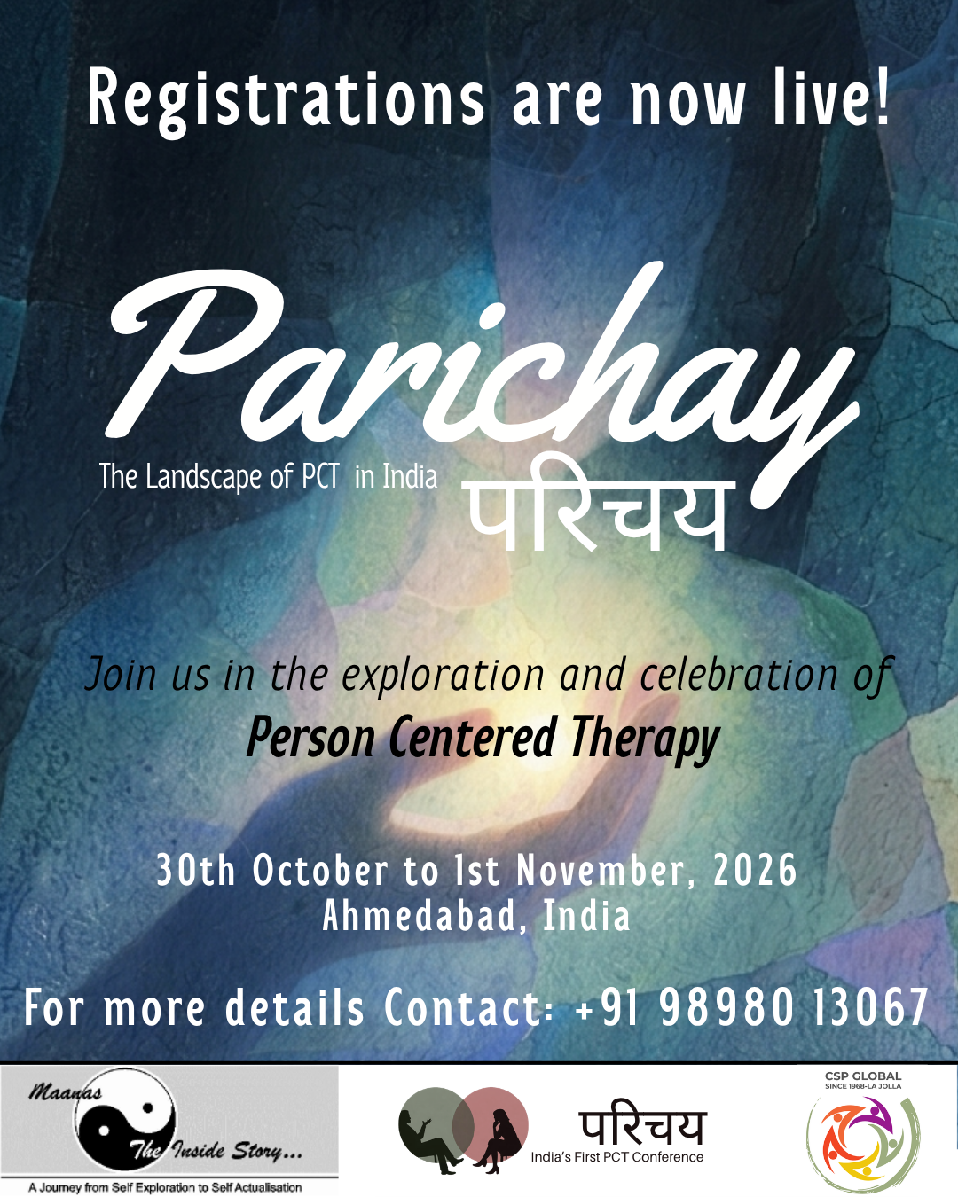 Parichay PCT Conference in India Registrations Poster