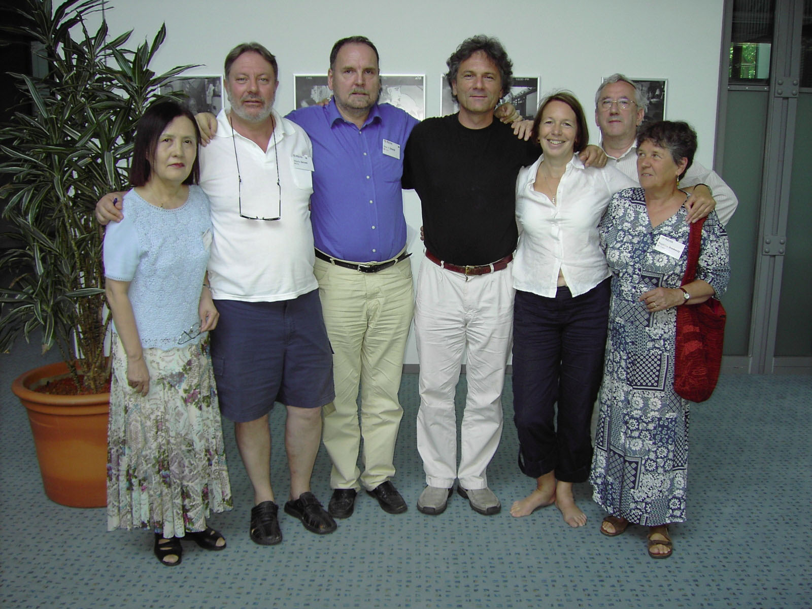 Hatase, Zucconi, Schmid, Bürki, Lambers, Lietaer, Draskoczy at PCE Conference 2006